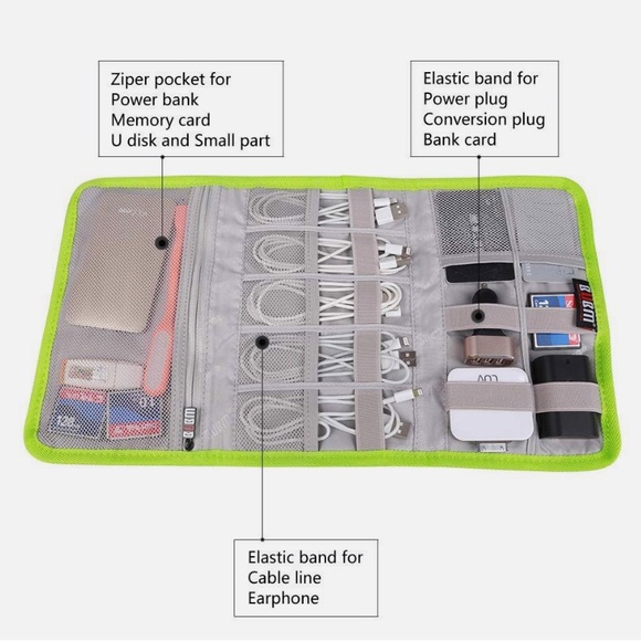 BUBM Travel Bag/Organizer for Cosmetics, Electronics, Essential Oils, First Aid - Picture 5 of 8